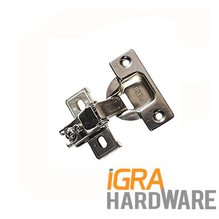 110° Half Overlay Compact Hinge With Zinc Alloy M.P
