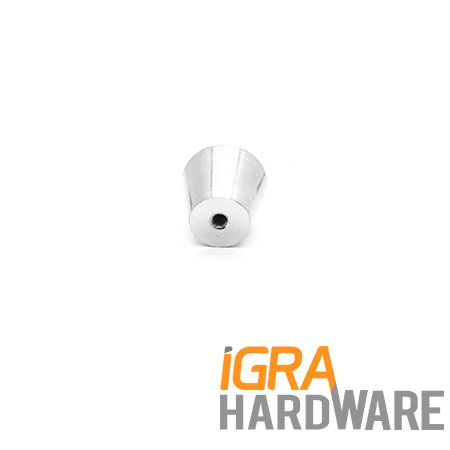 Satin Nickel Conical Cabinet Knob