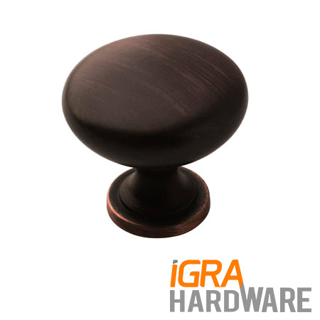 Amerock Edona Knob Oil-Rubbed Bronze