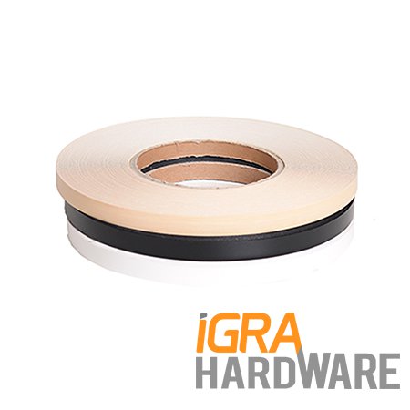 13/16" X 250' Pre - Glued Melamine Edge Banding